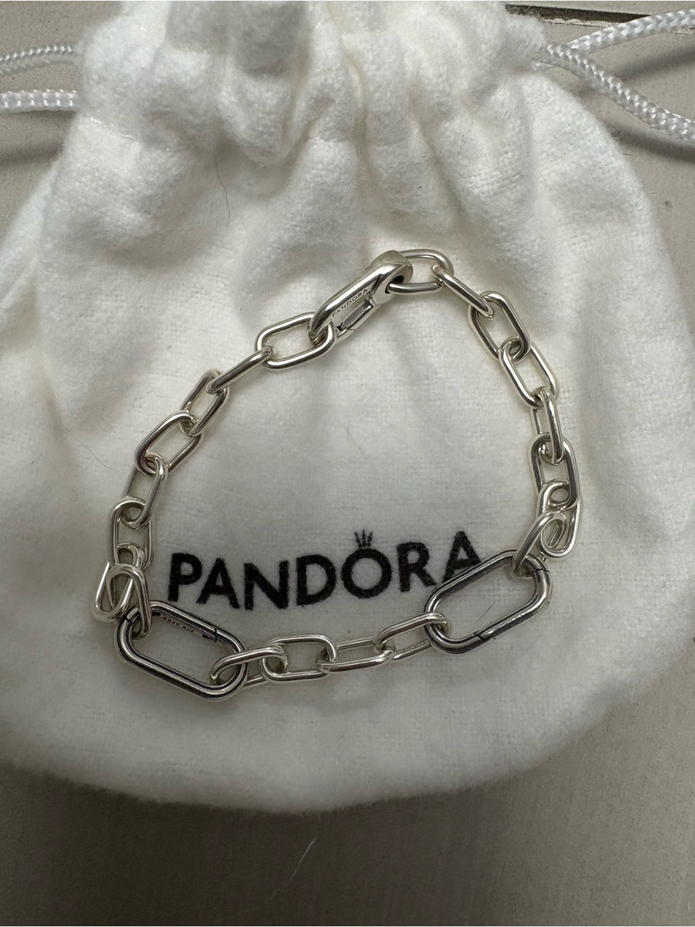 Pandora Polished Silver Link Bracelet